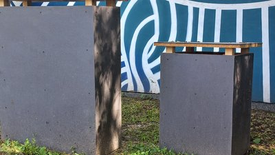 Кам'яні баби з колекції історичного музею в Дніпрі сховали під кевларові "бронежилети" Кам'яні баби з колекції історичного музею в Дніпрі сховали під кевларові "бронежилети"