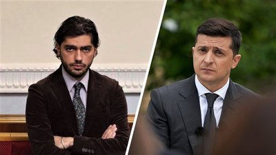 Зеленський прокоментував виключення Гео Лероса з фракції "Слуга народу"