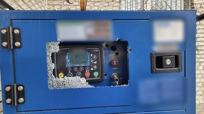Пошкоджений генератор зв'язку у Луцьку