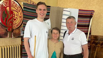 Ігор Діденчук з Kalush Orchestra відвідав Волиньский коледж, уя кому навчався Ігор Діденчук з Kalush Orchestra відвідав Волиньский коледж, уя кому навчався