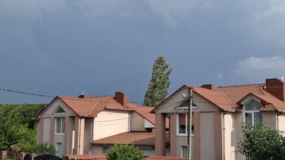 небо перед грозою, погода, дощ, шторм, небо