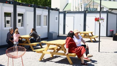 У Львові відкрили ще одне модульне містечко для вимушених переселенців