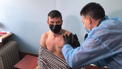 На Львівщині вакцинують військових 24-ї бригади перед ротацією на Схід