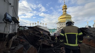 Наслідки російського удару по Києву 15 червня, Києво-Печерська Лавра