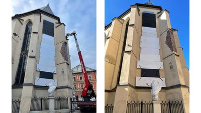 Одягнені в риштування і бляху: як Львів рятує свою безцінну культурну спадщину Одягнені в риштування і бляху: як Львів рятує свою безцінну культурну спадщину