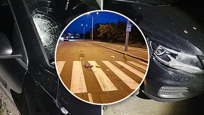 У Сумах 66-річна жінка померла від отриманих травм, внаслідок ДТП на проспекті Свободи