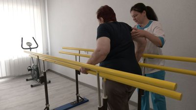 Як працює реабілітаційне відділення у Луцькому геріатричному пансіонаті Як працює реабілітаційне відділення у Луцькому геріатричному пансіонаті