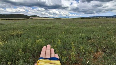 Рух Жовта Стрічка провів нову акцію спротиву в Криму, попри цивільний патруль
