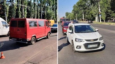 У Кропивницькому сталась аварія за участі чотирьох автомобілів
