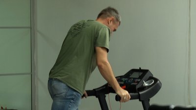 У Житомирі в Домі ветерана облаштовують тренажерну залу У Житомирі в Домі ветерана облаштовують тренажерну залу