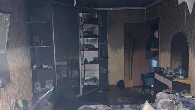 Пожежа в Московському районі Харкова: вогонь охопив квартиру і три балкони Пожежа в Московському районі Харкова: вогонь охопив квартиру і три балкони