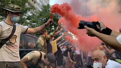 Загибель Шишова: біля посольства Білорусі відбулась акція пам’яті Загибель Шишова: біля посольства Білорусі відбулась акція пам’яті