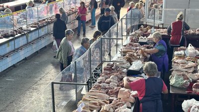 Житомир, ринок, сало і м'ясо, ціни, прогнози
