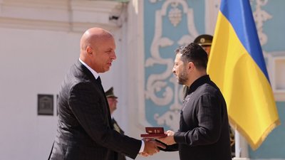 Вадим Філашкін та Володимир Зеленський 