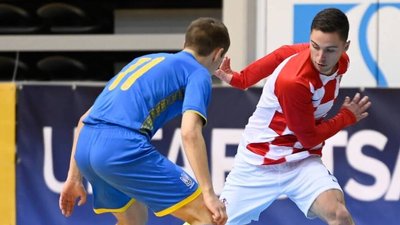 Україна вдруге поспіль програла Хорватії у відборі на чемпіонат Європи з футзалу