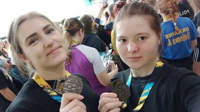 Гирьовики Житомирщини вибороли на чемпіонаті України комплект нагород Гирьовики Житомирщини вибороли на чемпіонаті України комплект нагород
