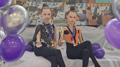 Черкаські гімнастки вибороли нагороди всеукраїнського турніру Черкаські гімнастки вибороли нагороди всеукраїнського турніру