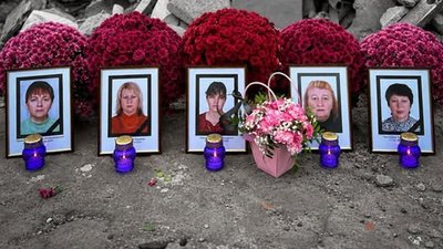 портрети загиблих в ізюмі