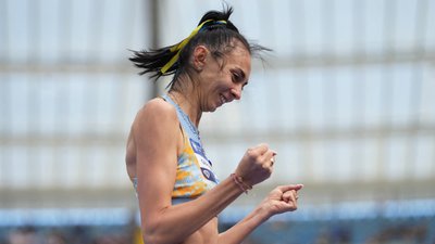 Ірина Геращенко на етапі Діамантової ліги в Цюриху