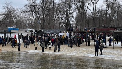 Водохреще в Запоріжжі Водохреще в Запоріжжі