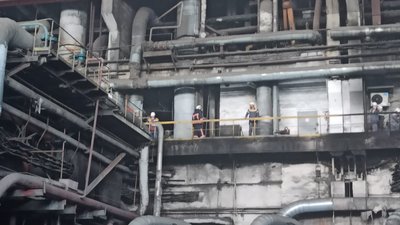 На Івано-Франківщині горить турбіна на Бурштинській ТЕС На Івано-Франківщині горить турбіна на Бурштинській ТЕС
