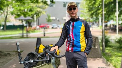 Житомир, Калеб Берг, велосипед, мандрівник, 6 червня 2026 року