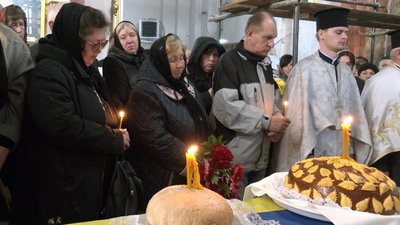 Прощання з бійцями у Луцьку 29 травня