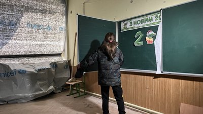 Марта в класі ліцею "Оріяна", 10 січня 2024. Марта в класі ліцею "Оріяна", 10 січня 2024.