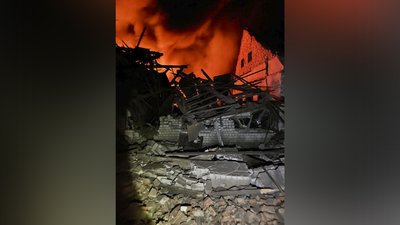 В Онуфріївці на Кіровоградщині уламки російської ракети пошкодили майже 50 будинків і школу