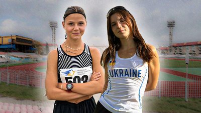 Вікторія Бондаренко та Анна Карандукова легка атлетика