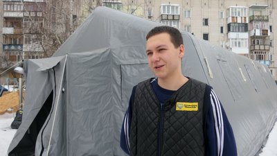 Як мешканці Шостки відновлюються після ракетного удару Як мешканці Шостки відновлюються після ракетного удару