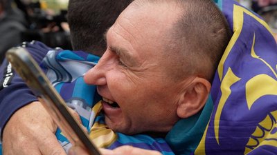 Звільнений з російського полону морський піхотинець, 24 серпня 2025 року