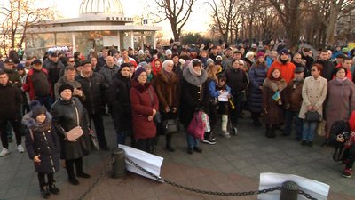 В Одесі пройшла акція «Червоні лінії Зеленського»