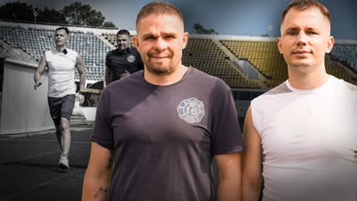 У Полтаві піротехнік ДСНС, який втратив зір, готується до напівмарафону