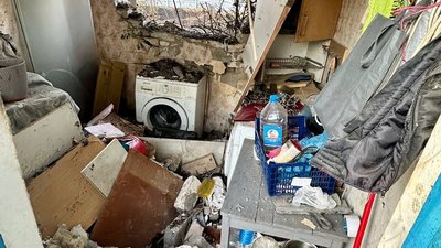 Наслідки ракетної атаки на Київ