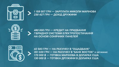 Доходи та заощадження родини Марінових Доходи та заощадження родини Марінових