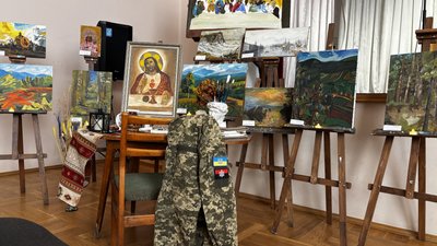 Андрій Панчишин, виставка, "Сліди присутності", Бурштин