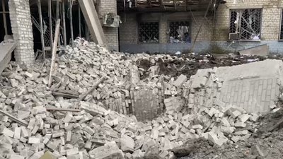 Війська РФ обстріляли Краматорськ — зруйнований корпус одного з інститутів