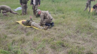 Військових на Миколаївщині навчали тактичній медицині Військових на Миколаївщині навчали тактичній медицині