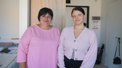 Мар'яна Охріменко та її донька Валерія