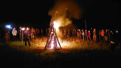 Смолоскипна хода у Холодному Яру Смолоскипна хода у Холодному Яру