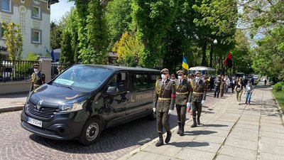 На Львівщині попрощалися із ветераном УПА Олесем Гуменюком На Львівщині попрощалися із ветераном УПА Олесем Гуменюком