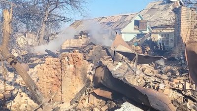 Масований обстріл Часового Яру: по місту гатили артилерією протягом години Масований обстріл Часового Яру: по місту гатили артилерією протягом години