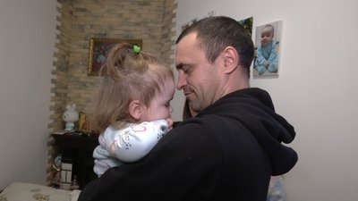 Вікторія Полюга з батьком Вікторія Полюга з батьком