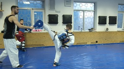 Вінницькі тхеквондисти готуються до чемпіонату України Вінницькі тхеквондисти готуються до чемпіонату України