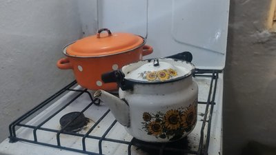 посуд, чайник, каструля