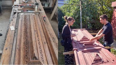 Двері черкаської музичної школи повернулись після реставрації в Івано-Франківську Двері черкаської музичної школи повернулись після реставрації в Івано-Франківську