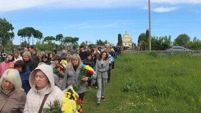 На Тернопільщині, похорон, Ігоря Войцехівського На Тернопільщині, похорон, Ігоря Войцехівського