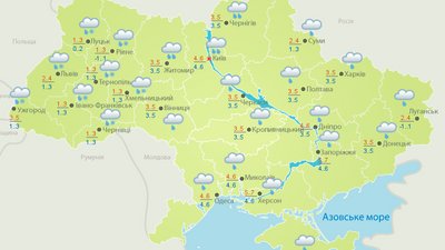 Замете снігом і вдарять морози: прогноз погоди до наступного тижня Замете снігом і вдарять морози: прогноз погоди до наступного тижня