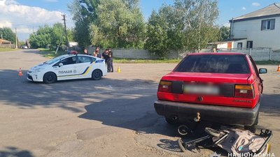 На Хмельниччині п’яний водій збив двох жінок та 2-річну дитину